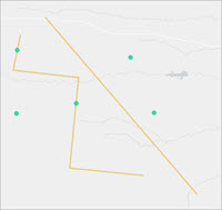 Point input geometries and polyline clip geometries